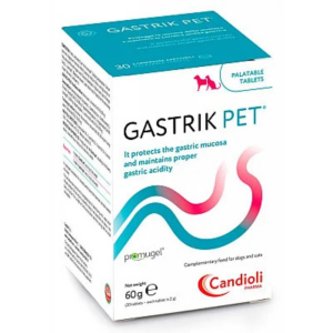 Гастропротектор Candioli Gastrik Pet  для кошек и собак 30 таб Гастропротектор Candioli Gastrik Pet  для кошек и собак 30 таб