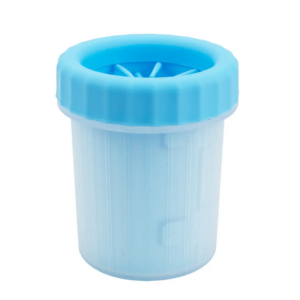 Лапомойка для собак средняя голубая 15 см Лапомойка для собак средняя голубая 15 см