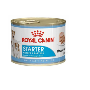 Корм для щенков и беременных собак Starter Mousse нежный мусс 195 г Royal Canin Корм для щенков и беременных собак Starter Mousse нежный мусс 195 г Royal Canin
