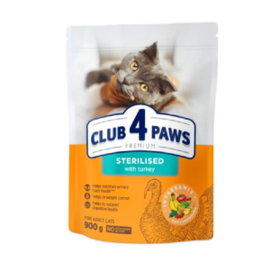 Сухой корм для стерилизованых котов Adult Cats Sterilisedl 900 г Клуб 4 лапы Сухой корм для стерилизованых котов Adult Cats Sterilisedl 900 г Клуб 4 лапы