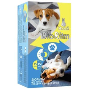 Таблетки для собак весом 10-30 кг Биоритм 1 г поливитаминный комплекс №30 Modes срок 09.2026 Таблетки для собак весом 10-30 кг Биоритм 1 г поливитаминный комплекс №30 Modes срок 09.2026