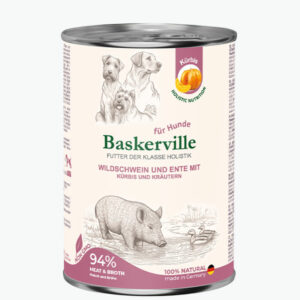 Корм для собак Holistic с кабаном уткой тыквой и зеленью 400 г Baskerville Корм для собак Holistic с кабаном уткой тыквой и зеленью 400 г Baskerville