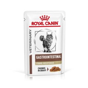 Корм для котов Gastrointestinal Fibre Response кусочки в соусе 85 г Royal Canin Корм для котов Gastrointestinal Fibre Response кусочки в соусе 85 г Royal Canin