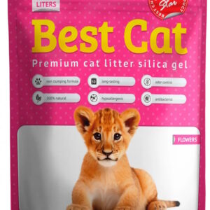 Наполнитель для кошачьих туалетов Best Cat Purple Lawender силикагелевый с ароматом лаванды 3,6 л Fox Наполнитель для кошачьих туалетов Best Cat Purple Lawender силикагелевый с ароматом лаванды 3,6 л Fox