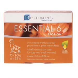 Капли для собак Dermoscent Essential 6 spot-on для ухода за кожей и шерстью малых пород 0-10 кг 4 шт ( под заказ 3 рабочих дня) Капли для собак Dermoscent Essential 6 spot-on для ухода за кожей и шерстью малых пород 0-10 кг 4 шт ( под заказ 3 рабочих дня)