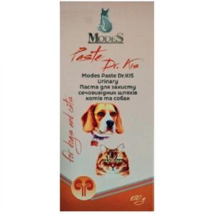 Паста для котов и собак Modes Paste Dr.KIS Urinary для защиты мочевыводящих путей 50 г ModeS срок 01.2027 Паста для котов и собак Modes Paste Dr.KIS Urinary для защиты мочевыводящих путей 50 г ModeS срок 01.2027