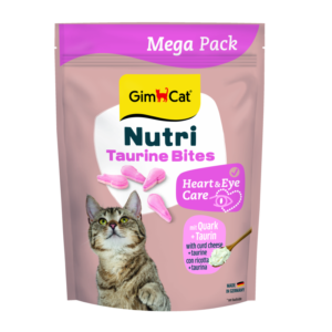 Таблетки GimCat NUTRI Taurine Bites Quark для кошек с сыром и таурином 354 таблеток GimCat срок 12.2026 Таблетки GimCat NUTRI Taurine Bites Quark для кошек с сыром и таурином 354 таблеток GimCat срок 12.2026