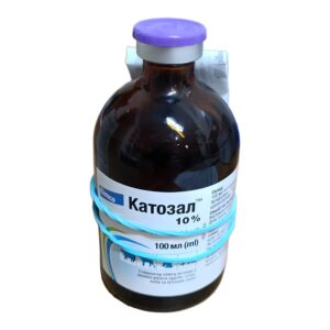 Раствор для инъекций Катозал 10% стимулятор обмена веществ и тонизирующее средство 100 мл Elanco без коробка Раствор для инъекций Катозал 10% стимулятор обмена веществ и тонизирующее средство 100 мл Elanco без коробка