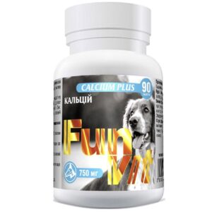 Таблетки для собак и кошек Calcium Plus витамины для здорового роста животного №90 FunVit срок 03.2027 Таблетки для собак и кошек Calcium Plus витамины для здорового роста животного №90 FunVit срок 03.2027