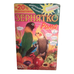 Корм для волнистых попугаев Зернятко Рома 600 г