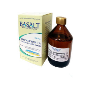 Ивермектин 1% 100 мл раствор противопаразитарный инъекционный Базальт