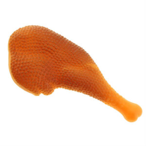 Игрушка резиновая Куриная ножка со звуком 10-31 16 см 60 г