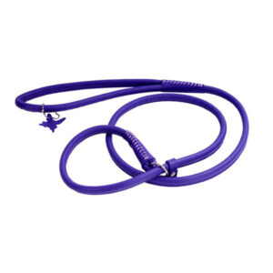 Поводок-удавка Collar GLAMOUR круглая ширина10 мм длина 135 см фиолетовая