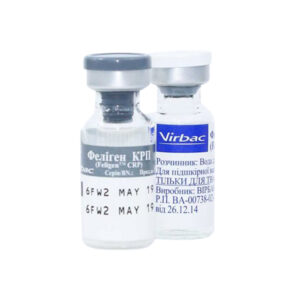 Вакцина Фелиген CRP для котов 1 флакон 1 доза Virbac