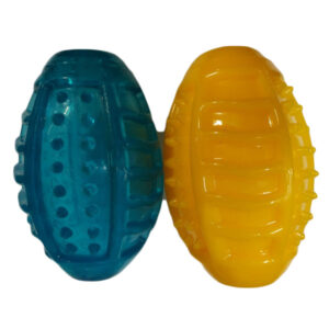 Игрушка резиновая Мяч для регби с шипами 10-34 Д-9,5 см