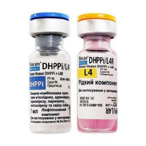 Вакцина Биокан Новел DHPPI+4LR BioVeta 1 доза Чехия