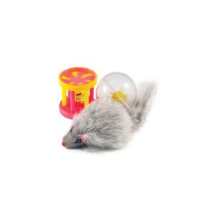 Набор игрушек для кошки мышь, барабанчик, шар 144XW0087