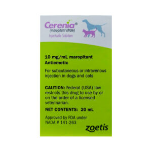 Серения Cerenia противорвотное средство для собак и кошек 20 мл