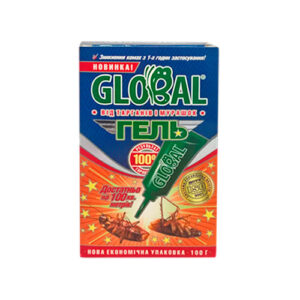 Гель Global от тараканов и  муравьев туба 100 мл Глобал-Агротрейд