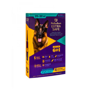 Палладиум капли от блох и гельминтов для собак от 20 до 30 кг Extra Safe №4