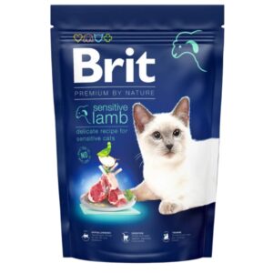 Корм для котов Брит чувств пищевар ягненок Brit Premium Cat Sensitive 1.5 кг 171865 181