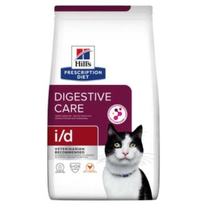 Корм для котов Hill's Prescription Diet Gastrointestinal Biome лечебный корм восстанавливающий экосистему пищеварительного тракта 1,5 кг