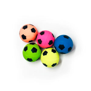 Игрушка для кошек Мяч попрыгун футбольный 3 см FOX NT680