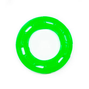 Игрушка для собак Кольцо с 6 сторонами зеленое с запахом ванили 12 см FOX