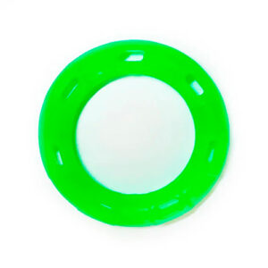 Игрушка для собак Кольцо с 6 сторонами зеленое с запахом ванили 15 см FOX TF-034