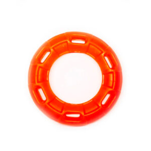 Игрушка для собак Кольцо с 6 сторонами оранжевое с запахом ванили 12 см FOX