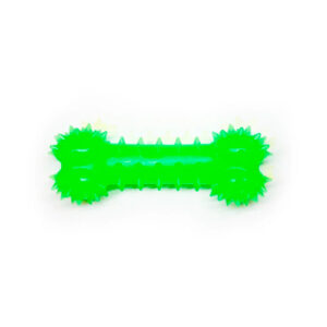 Игрушка для собак Косточка зеленая с запахом ванили 12 см FOX TF-009