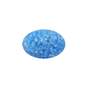 Игрушка для котов Яйцо глицериновое голубое с бубенчиком  3*4,5 см FOX