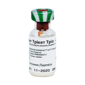 Вакцина Нобивак Трикет Трио без растворителя 1 флакон 1 доза MSD AH
