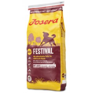 Сухой корм для привередливых собак Festival с лососем 1 кг Весовой Josera