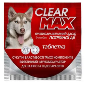 Таблетки Clear Max антигельминтные для собак №1 O.L.KAR