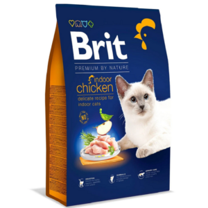 Сухой корм для котов Брит живущих в помещении Brit Premium Cat Indoor 1,5 кг