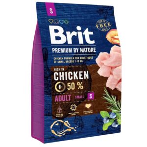 Корм для собак Брит Brit Premium Dog Adult S  3кг