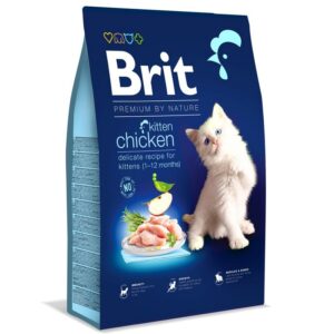Сухой корм для котят Kitten Chicken с курицей 1,5 кг Brit Premium