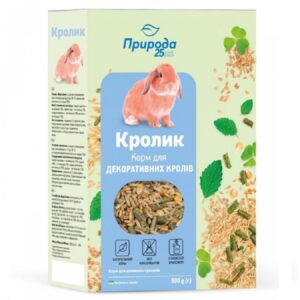 Корм Кролик для кроликов декоративних NEW 500 г Природа