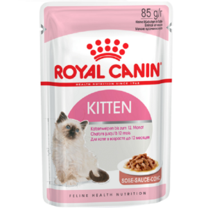 Корм для котят Kitten Instinctive кусочки в соусе 85 г Royal Canin
