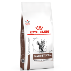 Сухой корм Royal Canin Gastro Intestinal Cat Moderate Calorie при нарушениях пищеварения с пониженным содержанием калорий 0,4 кг