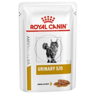 Корм для котов Urinary S/O Feline Pouches morsels in gravy при заболеваниях мочевыводящих путей 85 г Royal Canin