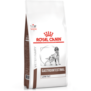 Сухой корм для собак при нарушениях пищеварения  Gastrointestinal Low Fat с мясом птицы и рисом 1,5 кг Royal Canin