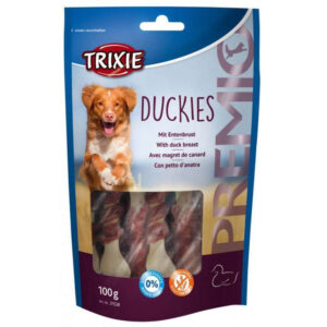 Лакомство для собак Premio Duck Bites косточки с утиной грудкой 80 г Trixie