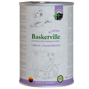 Корм для щенков Super Premium ягненок со смородиной 400 гр Baskerville