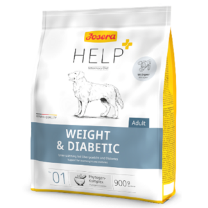 Сухой корм для собак для регулировки веса Help Dog Weight and Diabetic с домашней птицей 900 г Josera