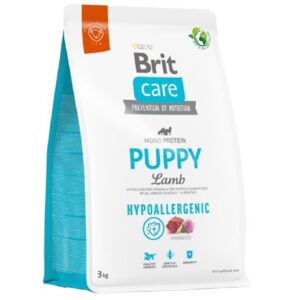 Сухой корм для щенков Dog Hypoallergenic Puppy с ягненком 3 кг Brit Care