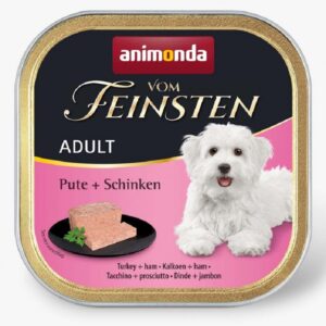 Корм для собак Vom Feinsten Adult Turkey and Ham с индейкой и ветчиной 150 г Animonda