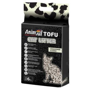 Наполнитель туалетов для кошек Animall Tofu Classic 2.6 кг/6 л