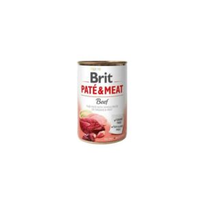 Корм для собак Брит паштет с говядиной Brit Paté and Meat Dog k 400г